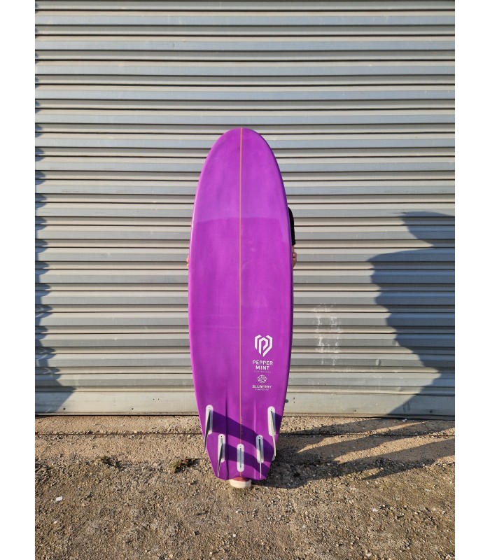 Peppermint Diamond Fish 5'8 Blueberry - Surf Resina Tintada