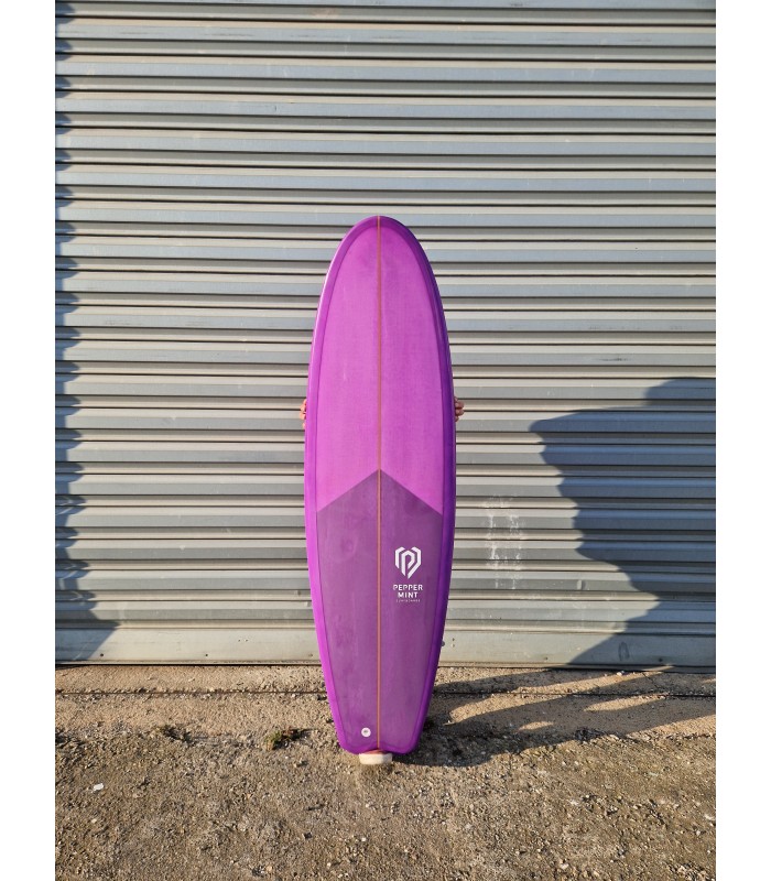 Peppermint Diamond Fish 5'8 Blueberry - Surf Resina Tintada