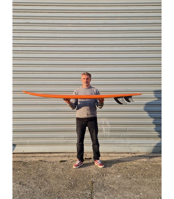 Peppermint Mini Muffin 6'2 Papaya - Surf Resina Tintada