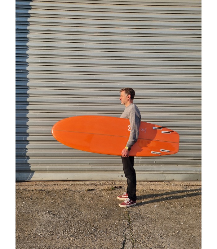 Peppermint Mini Muffin 6'2 Papaya - Surf Resina Tintada