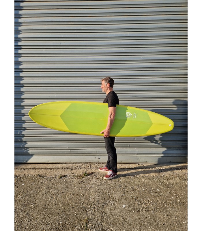 Peppermint Mid Length 7'6" Lime - Surf Resina Tintada