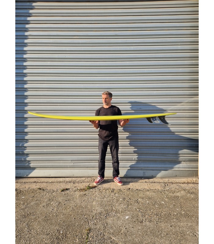 Peppermint Mid Length 7'6" Lime - Surf Resina Tintada