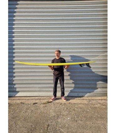 Peppermint Mid Length 7'6" Lime - Surf Resina Tintada