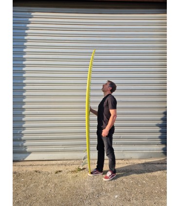 Peppermint Mid Length 7'6" Lime - Surf Resina Tintada