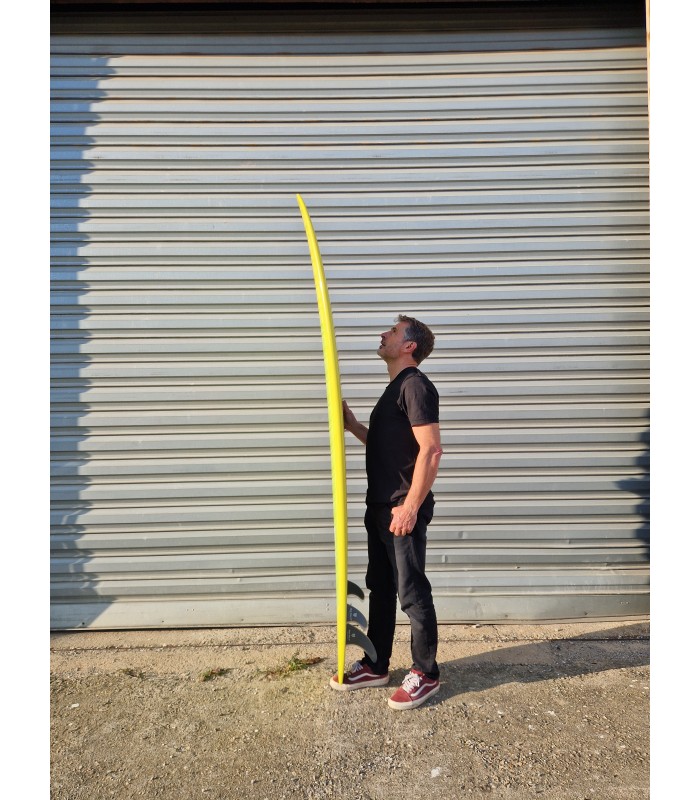 Peppermint Mid Length 7'6" Lime - Surf Resina Tintada