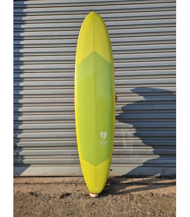 Peppermint Mid Length 7'6" Lime - Surf Resina Tintada
