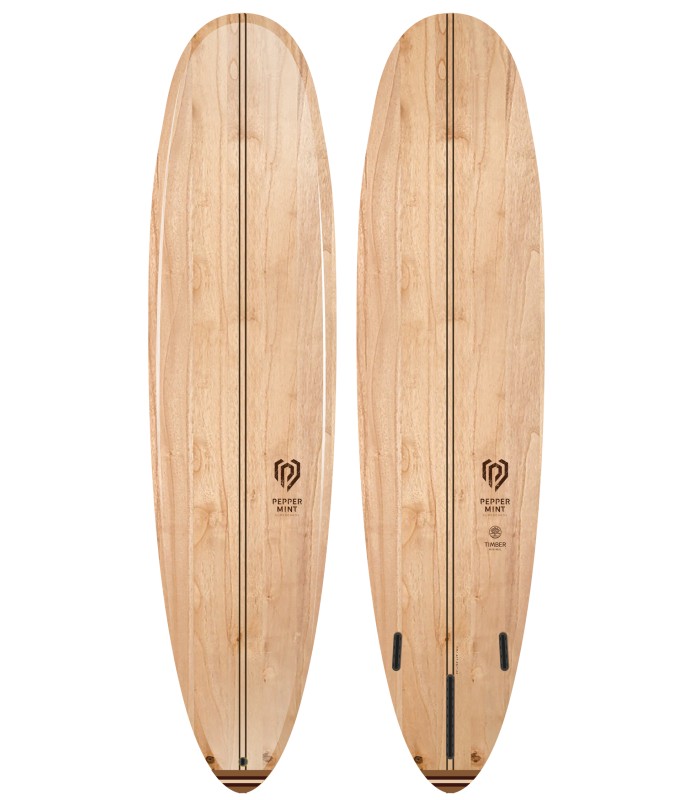 Prancha de surf peppermint surfboards Minimal 8'4 Timber - Surf Madeira Natural