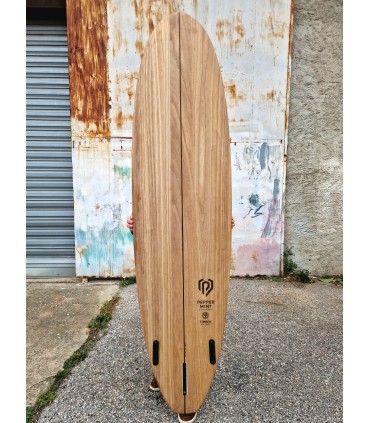 Peppermint Mid Length 7'6" Timber - Surf Madera Natural