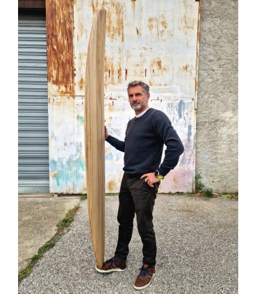 Peppermint Mid Length 7'6" Timber - Surf Madera Natural