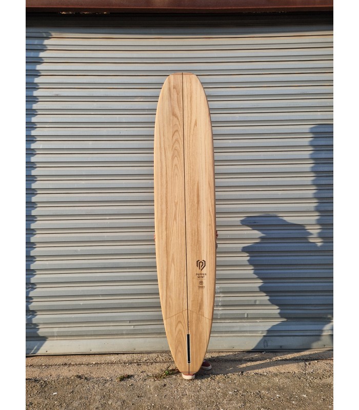 Peppermint Superglide 9'5" Timber - Longboard Surf Madera Natural