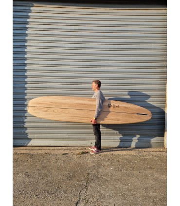 Peppermint Superglide 9'5" Timber - Longboard Surf Madera Natural