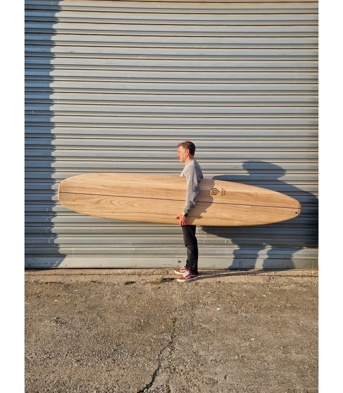 Peppermint Superglide 9'5" Timber - Longboard Surf Madera Natural