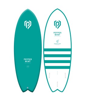 Surf Smoothy Mint Fish 5'6'' Peppermint - Prancha Soft Surf