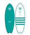 Surf Smoothy Mint Fish 5'6'' Peppermint - Prancha Soft Surf