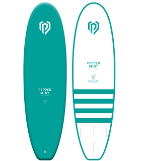 Surf Smoothy Mint 6'6 Square Tail Peppermint  - Prancha Soft Surf
