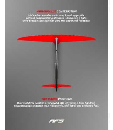 Fuselagem Foil AFS Advanced HM Fuselink - Full Carbono