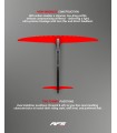 Fuselagem Foil AFS Advanced HM Fuselink - Full Carbono