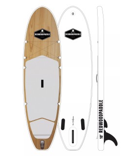 Funbox Pro 10' Wood - Prancha Stand Up Paddle Surf Insuflável