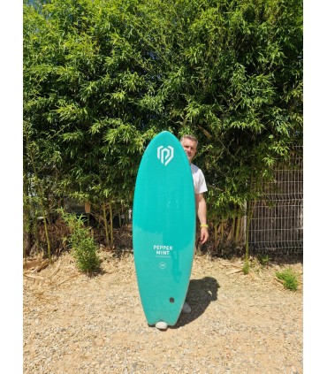 Surf Smoothy Mint Fish 5'6'' Peppermint - Prancha Soft Surf
