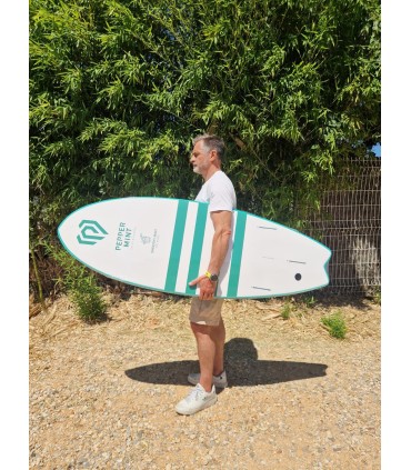 Surf Smoothy Mint Fish 5'6'' Peppermint - Prancha Soft Surf