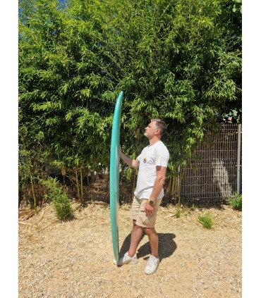 Surf Smoothy Mint 6'6 Round Tail Peppermint - Prancha Soft Surf