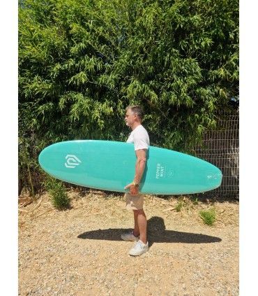 Surf Smoothy Mint 6'6 Square Tail Peppermint  - Prancha Soft Surf