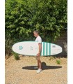 Surf Smoothy Mint 6'6 Square Tail Peppermint  - Prancha Soft Surf