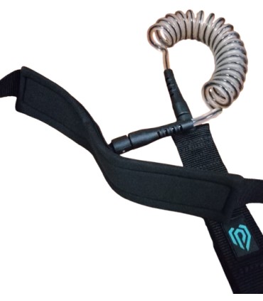 copy of Leash Cintura Wing Foil Side On - Prancha Wing Surf SUP Foil
