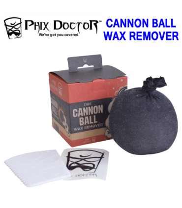Limpador de parafina Phix Doctor Cannonball - Para pranchas de SUP e surf