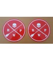 Stickers Pack Red - Prancha Stand Up Paddle Surf SUP