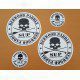 Stickers Pack Medium - Prancha Stand Up Paddle Surf SUP Redwoodpaddle caveira skull