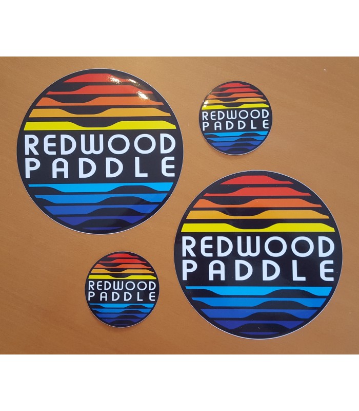 Stickers Pack Color Medium - Prancha Stand Up Paddle Surf SUP Redwoodpaddle