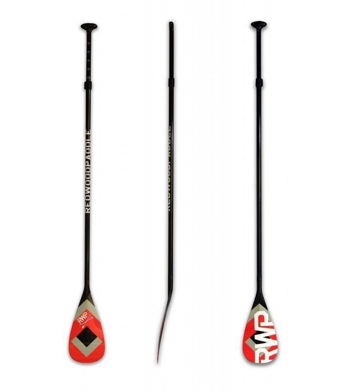 Pagaia SUP Player Ajustável Black Red