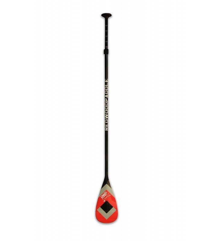 Pagaia SUP Player Ajustável Black Red