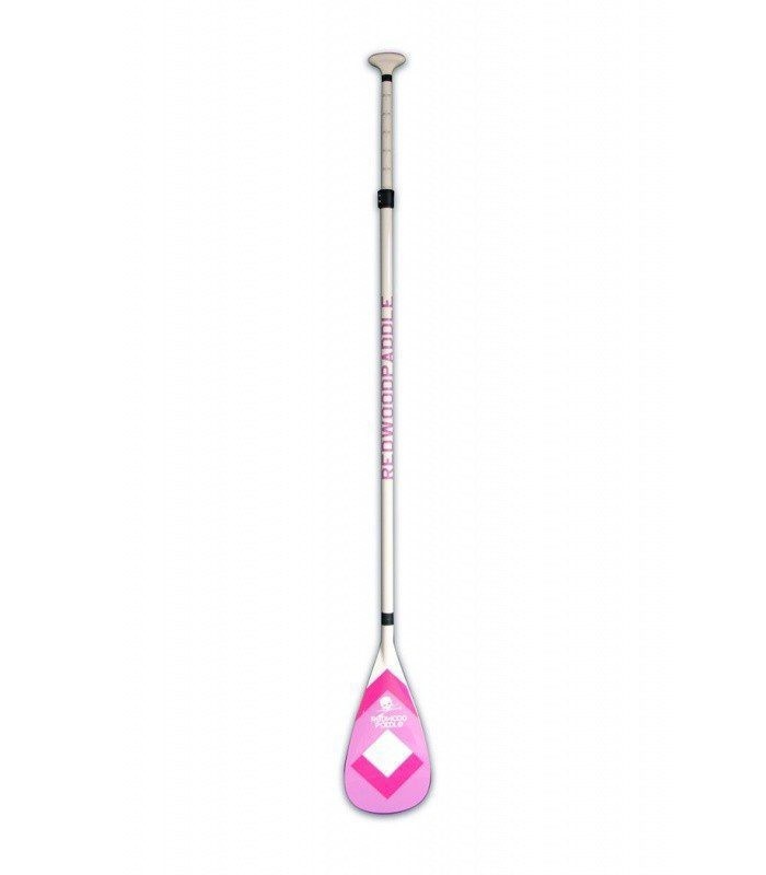 Pagaia SUP Player Ajustável White Pink