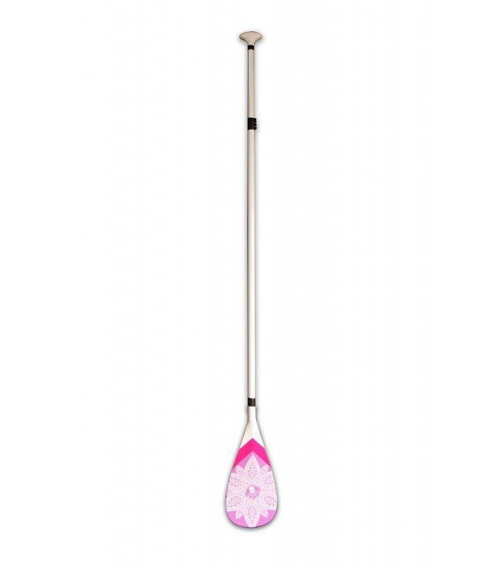 Pagaia SUP Player Ajustável White Pink