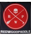 Bandeira Redwoodpaddle quadrada - Prancha Stand Up paddle Surf SUP Redwoodpaddle