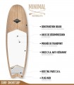 Minimal Natural Wood 8'6