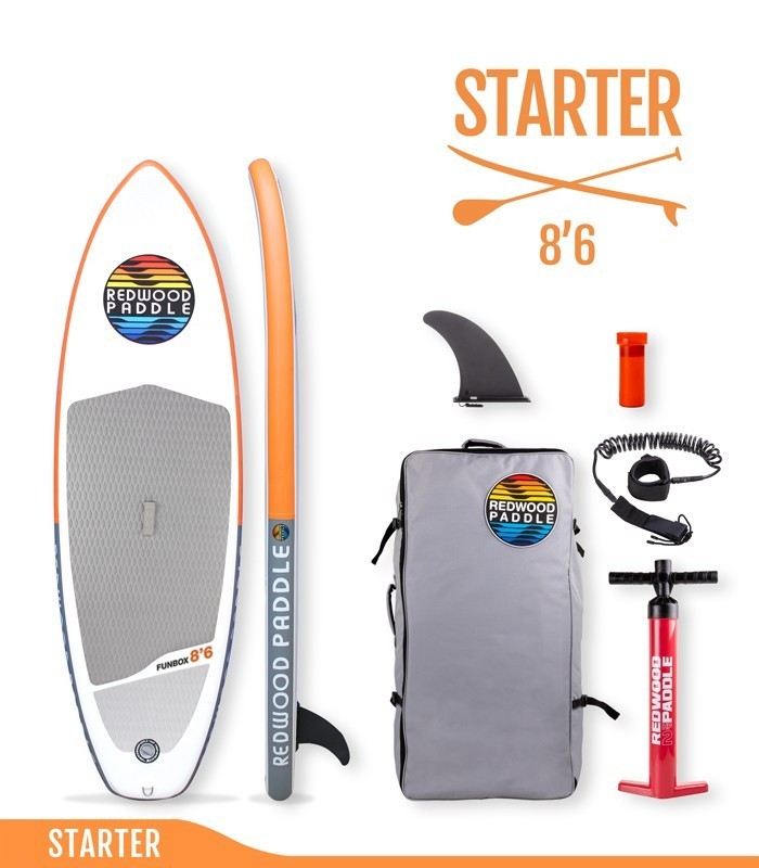 Funbox Starter 8′6 - Prancha Stand Up Paddle Surf Redwoodpaddle